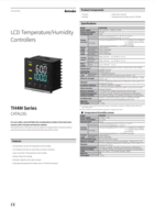 TH4M SERIES: LCD TEMPERATURE/HUMIDITY CONTROLLERS